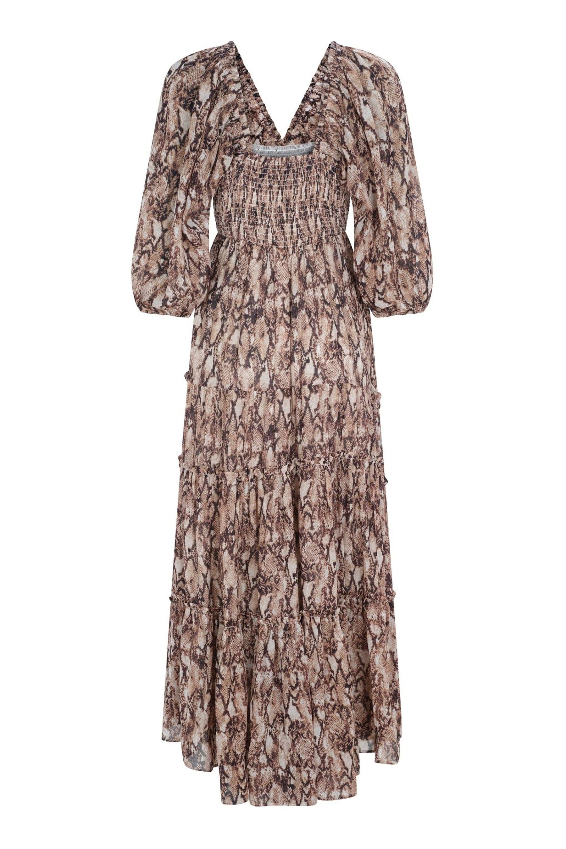 Snake print maxi hotsell