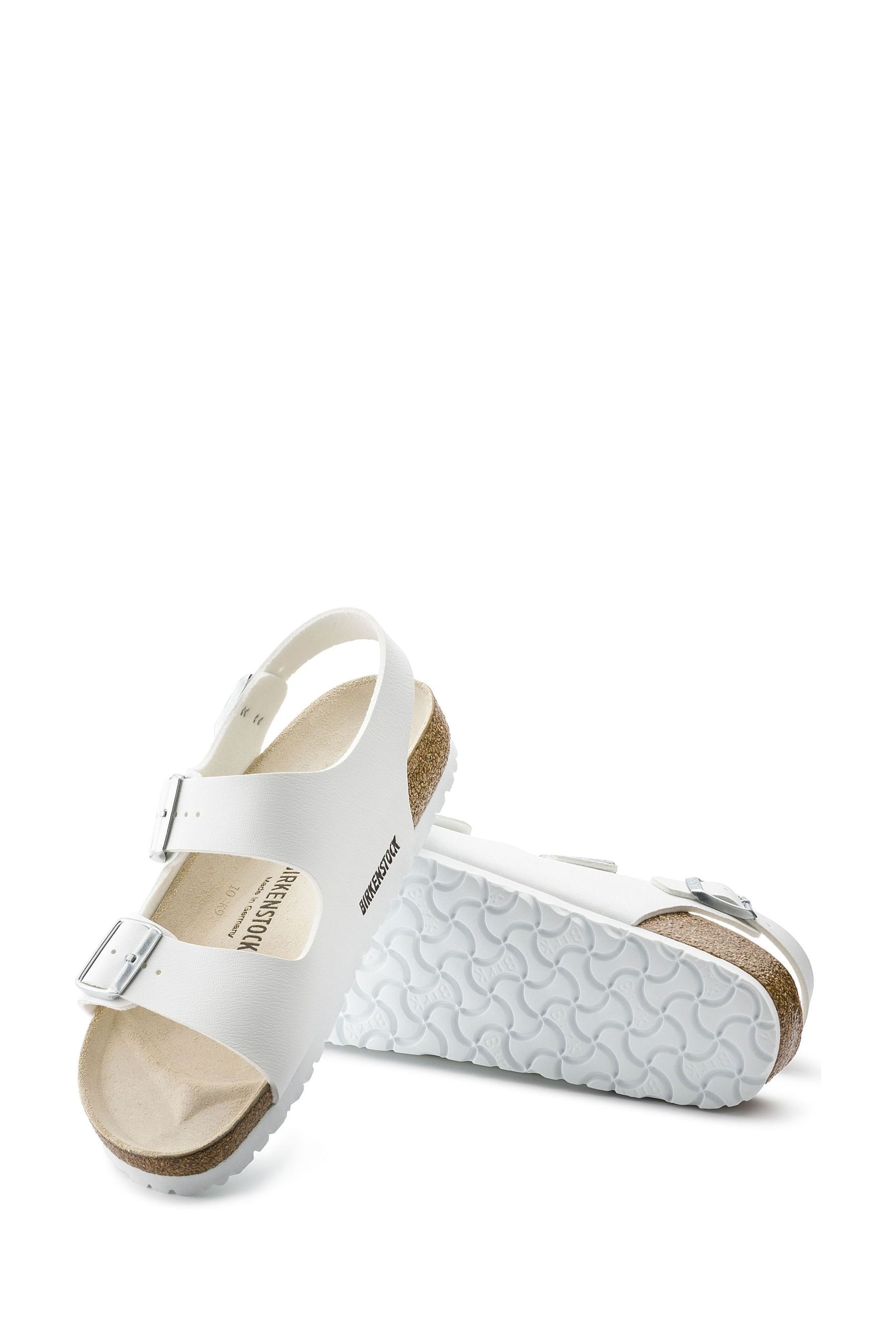 Milano white birkenstock 2025