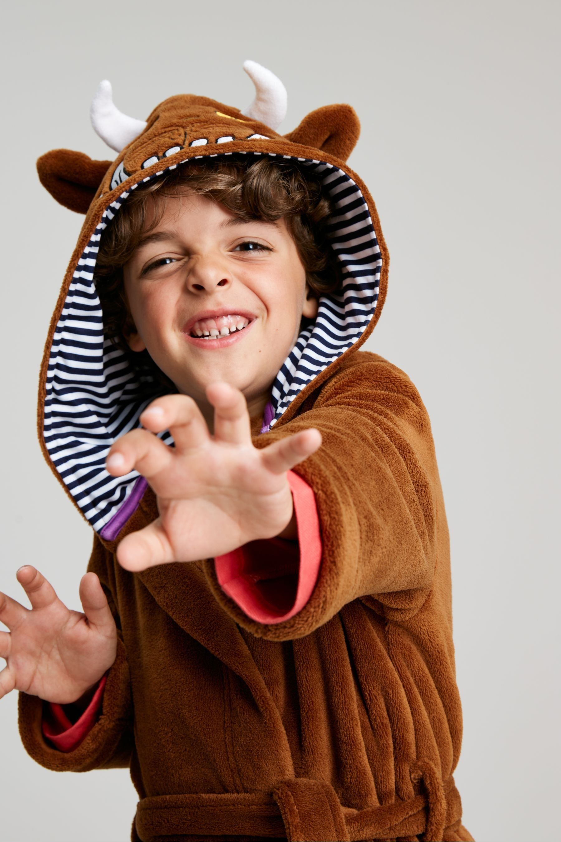 Buy Joules The Gruffalo Character Brown Dressing Gown from Next Denmark