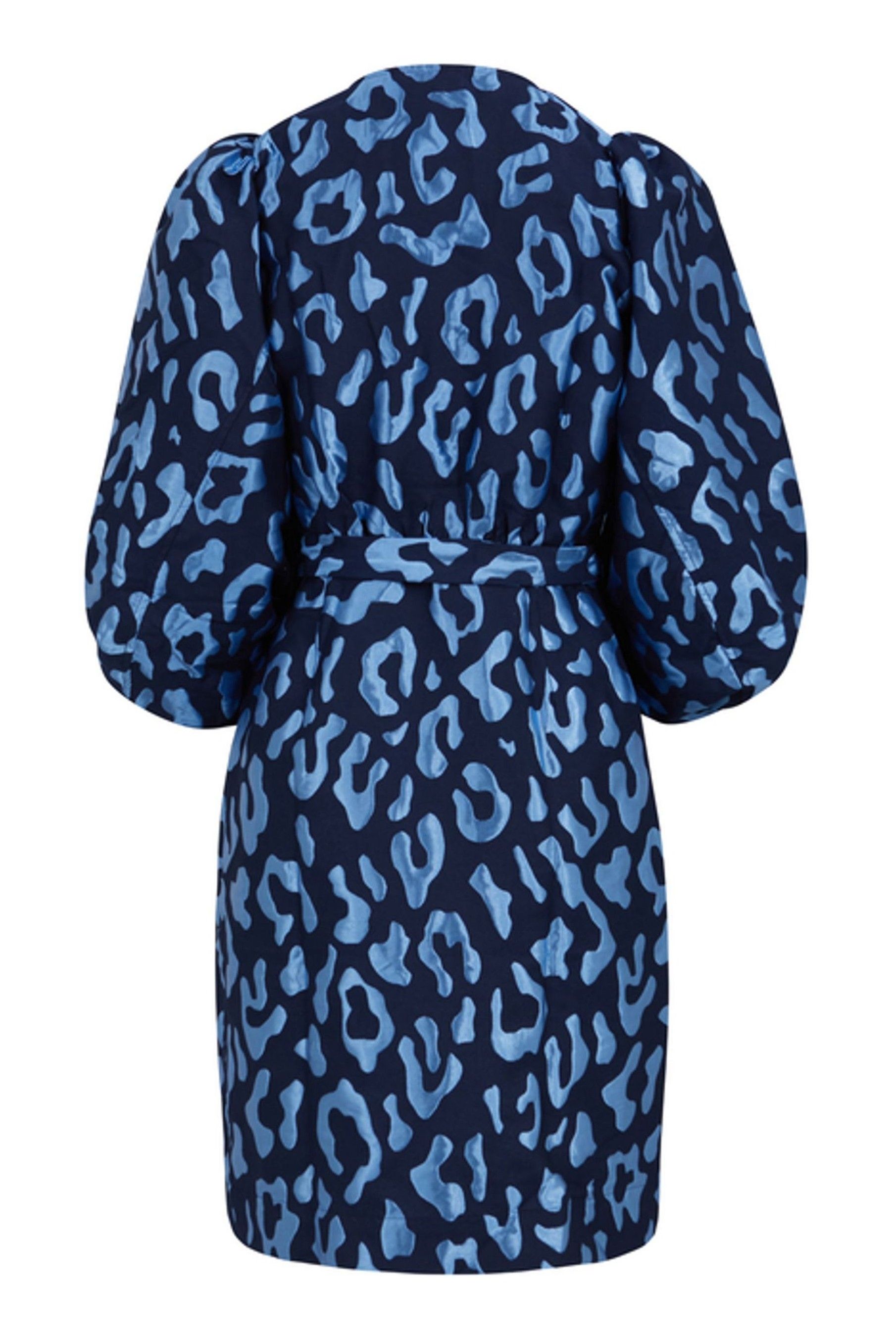 Next blue leopard print dress hotsell