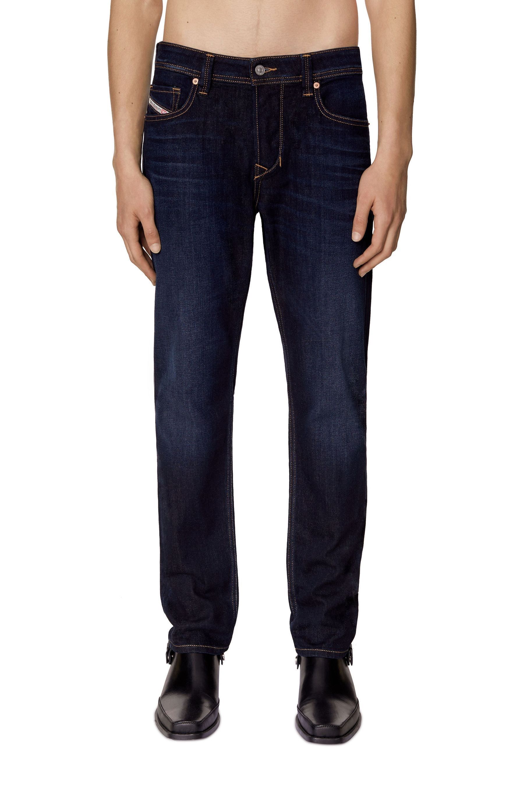 Buy Diesel Straight Fit Denim Dark Wash Larkee Beex Jeans from Next Luxembourg