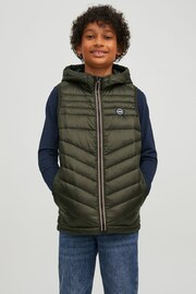 Padded Hooded Gilet - Image 1 of 8