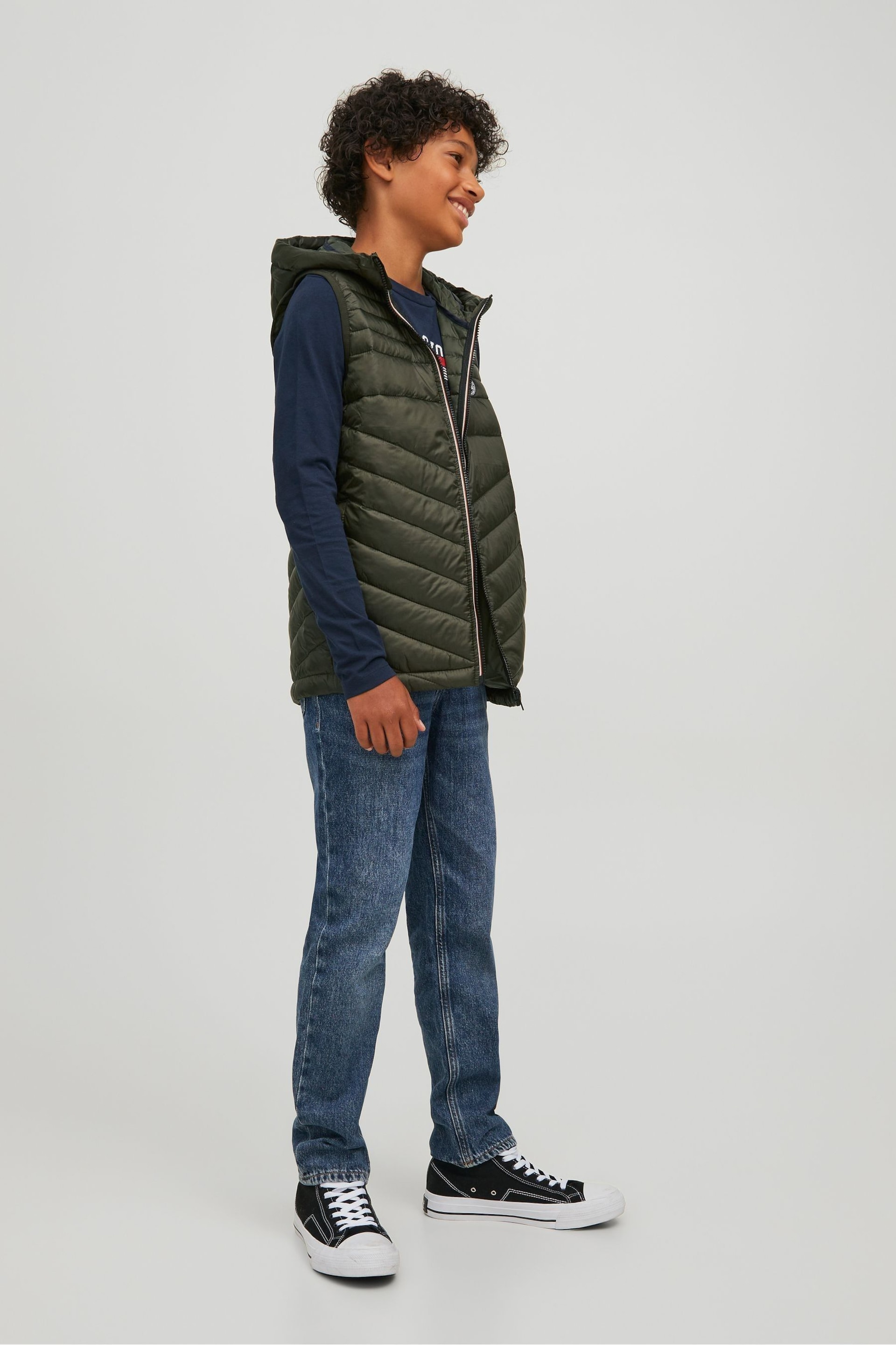 Padded Hooded Gilet - Image 2 of 8