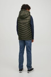 Padded Hooded Gilet - Image 3 of 8