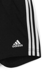 adidas White Sportswear Essentials T-Shirt and Shorts Set - Image 6 of 6