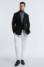 Atelier Cashmere Slim Fit Double Breasted Blazer - Image 3 of 8