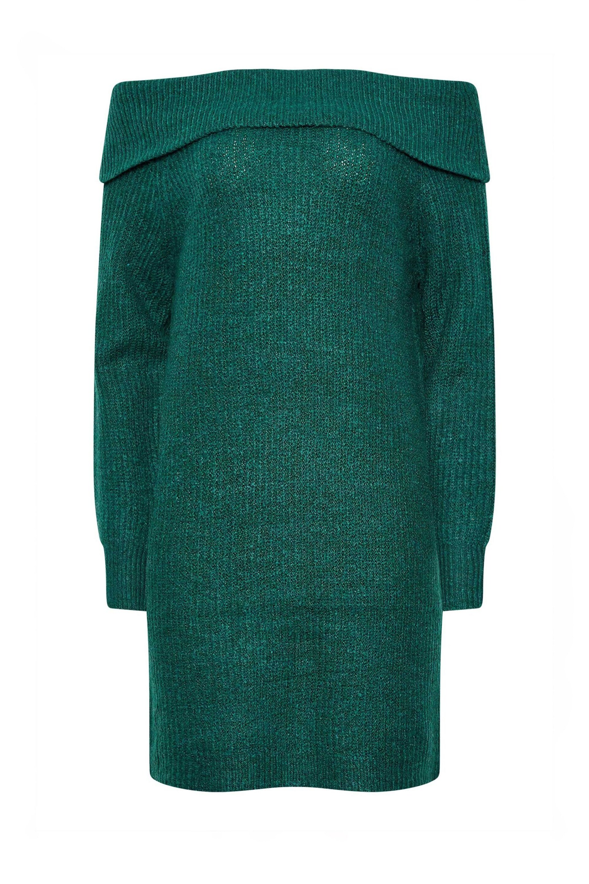 Long Tall Sally Green Bardot Tunic - Image 5 of 5