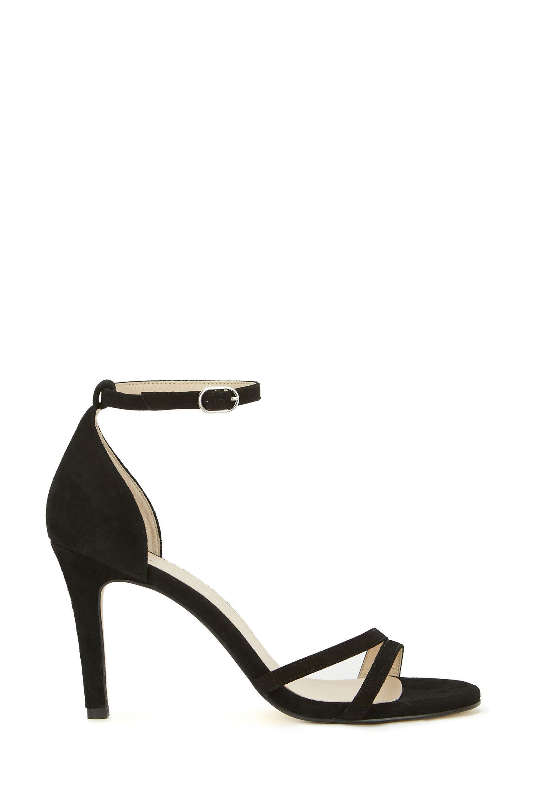 Buy Mint Velvet Black Strappy Joslyn Heel Shoes from Next Luxembourg