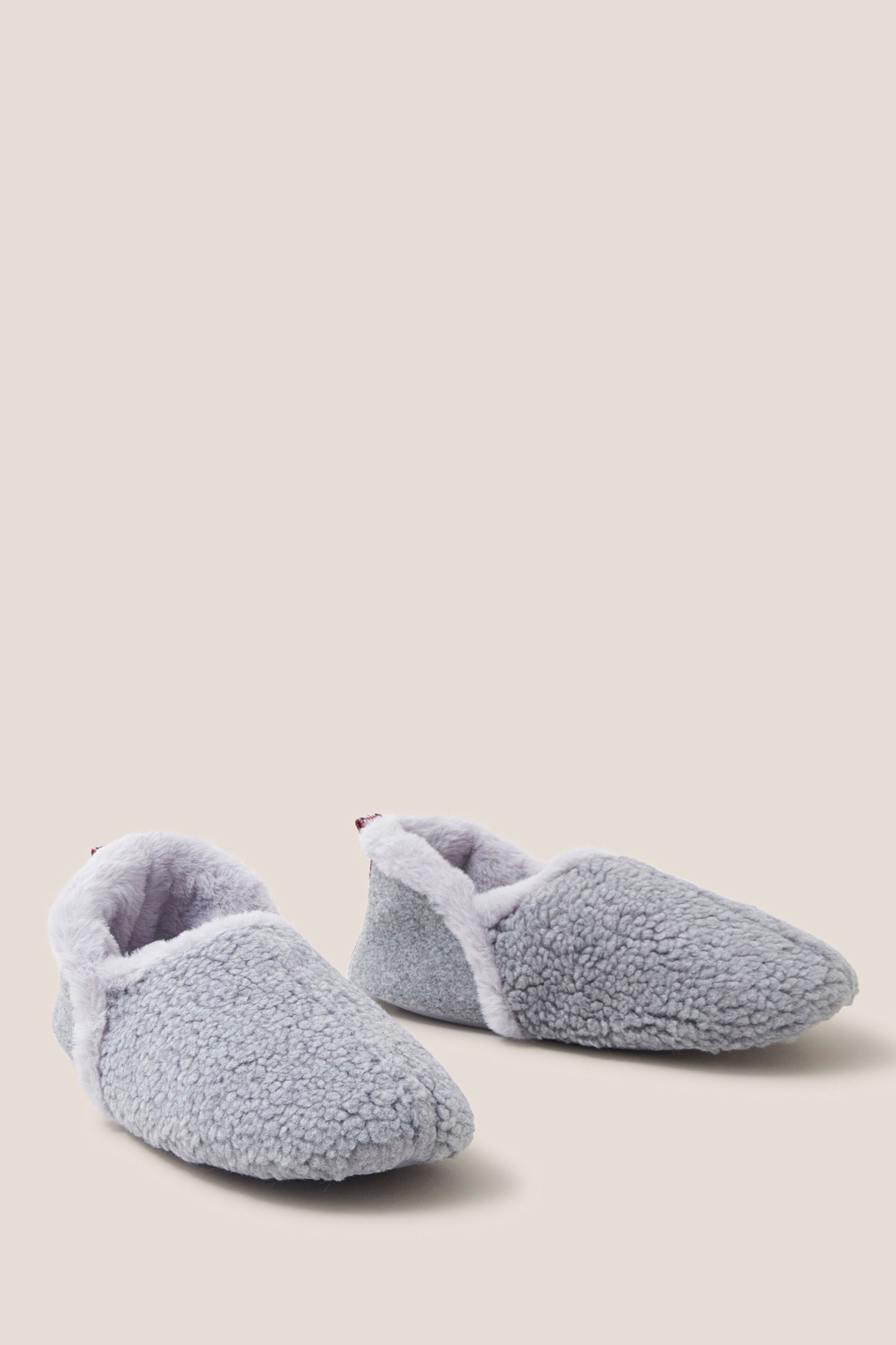 White Stuff Grey Reya Closed Back Slippers - Image 1 of 3