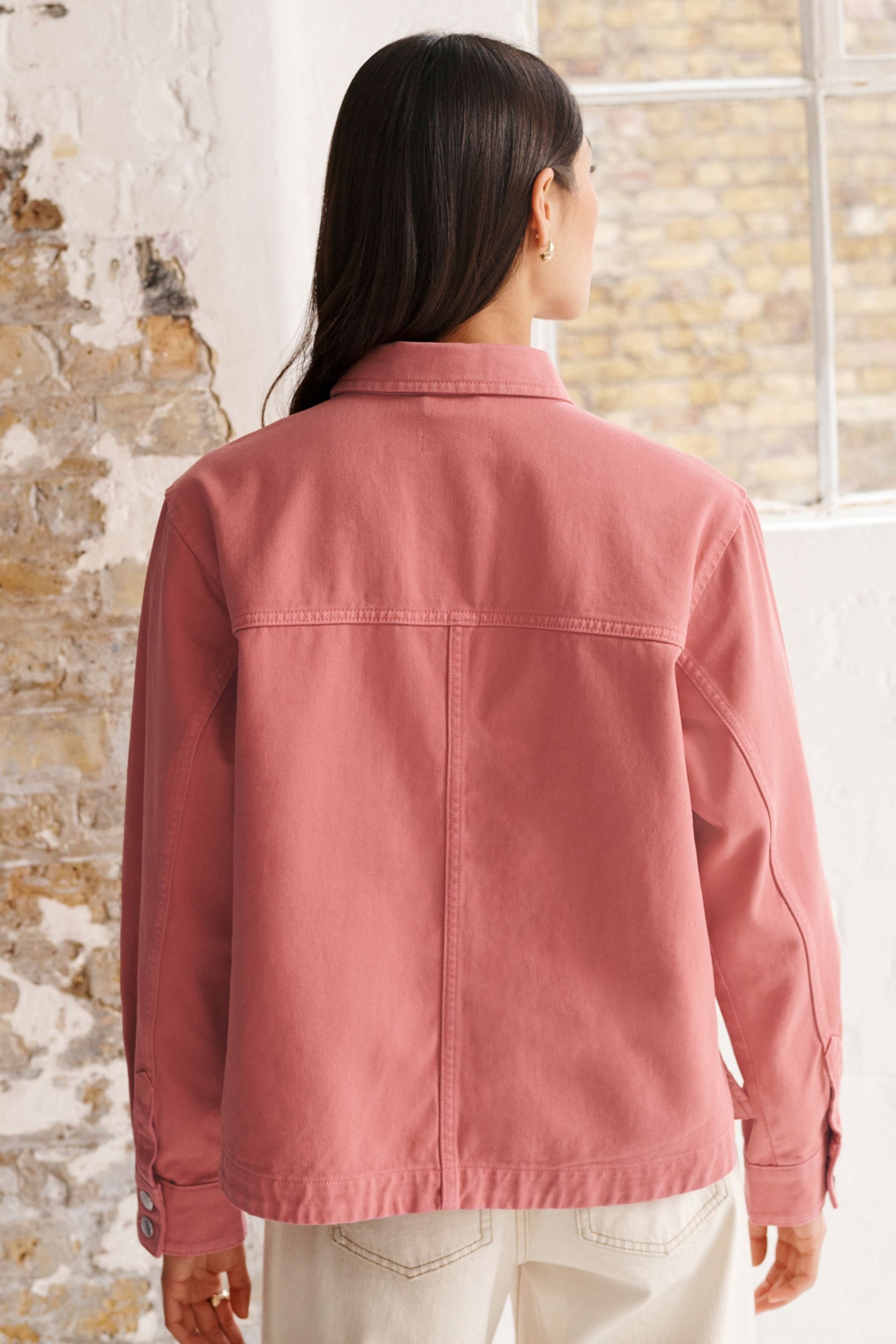 Pink Worker Jacket - Image 3 of 7