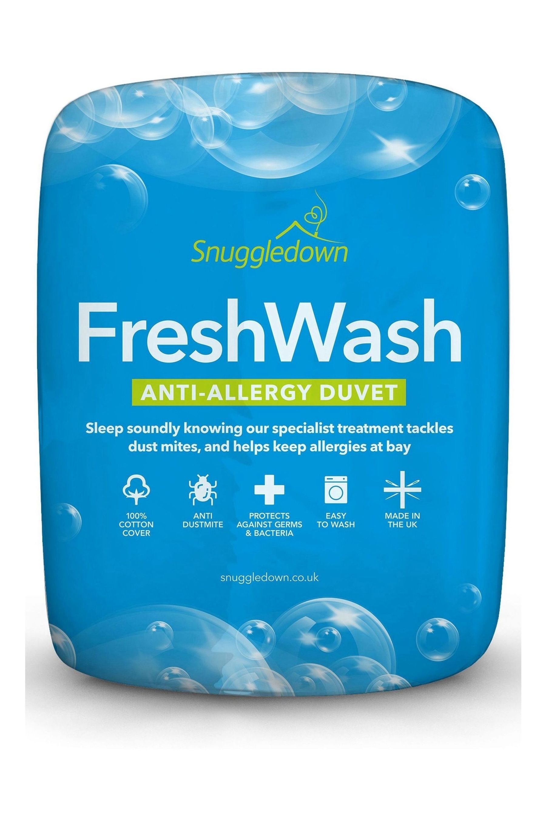Snuggledown fresh wash anti allergy duvet cheap
