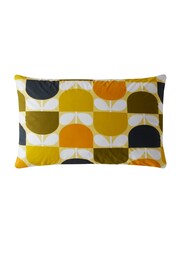 Orla Kiely Yellow Block Stem Duvet Cover And Pillowcase Set - Image 4 of 4