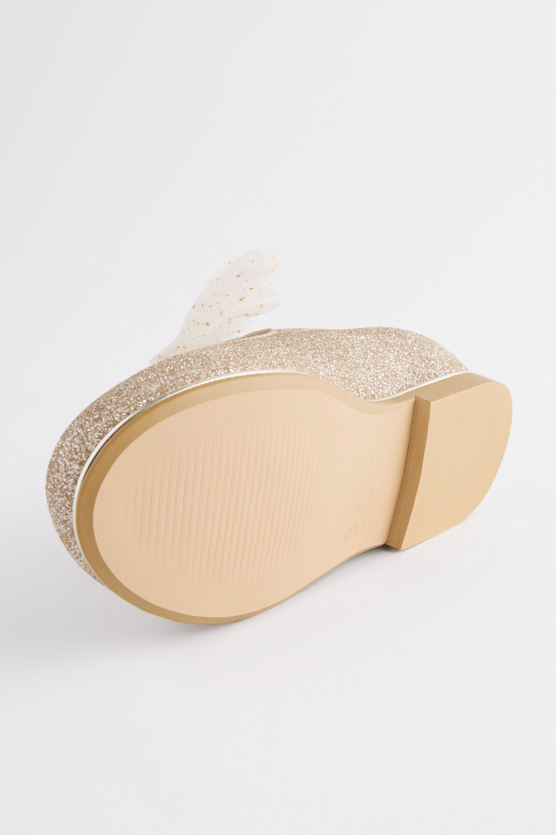 Buy Baker by Ted Baker Girls Glitter Mary Jane Shoes with Bow from Next Canada