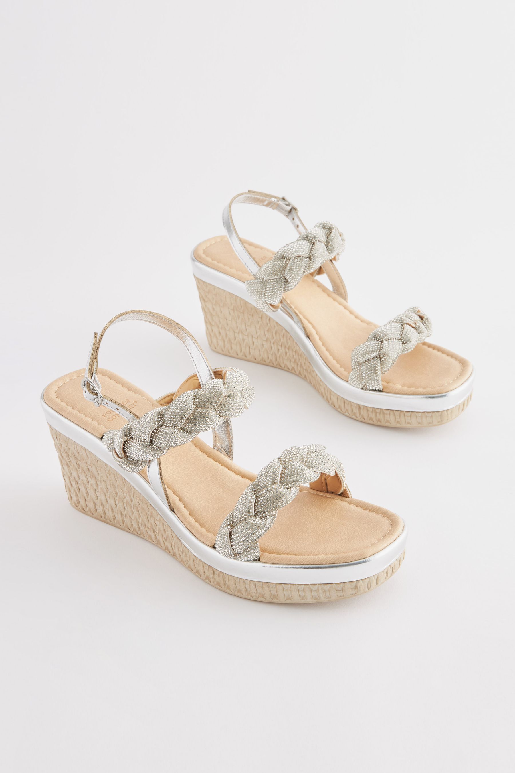 Next silver wedges cheap