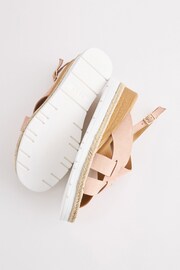 Nude Pink Forever Comfort® Crossover Sports Wedges - Image 6 of 7