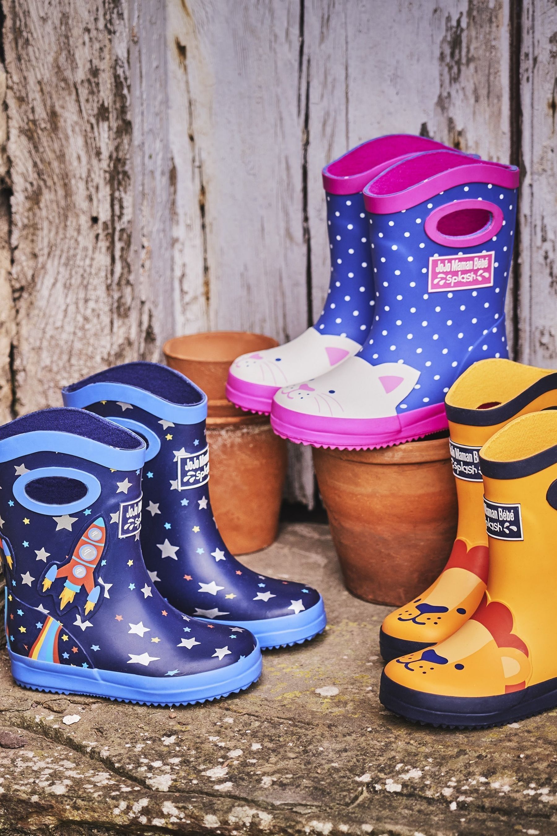 Kids wellies with handles new arrivals