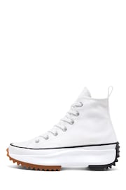 Converse White Run Star Hike Trainers - Image 5 of 12