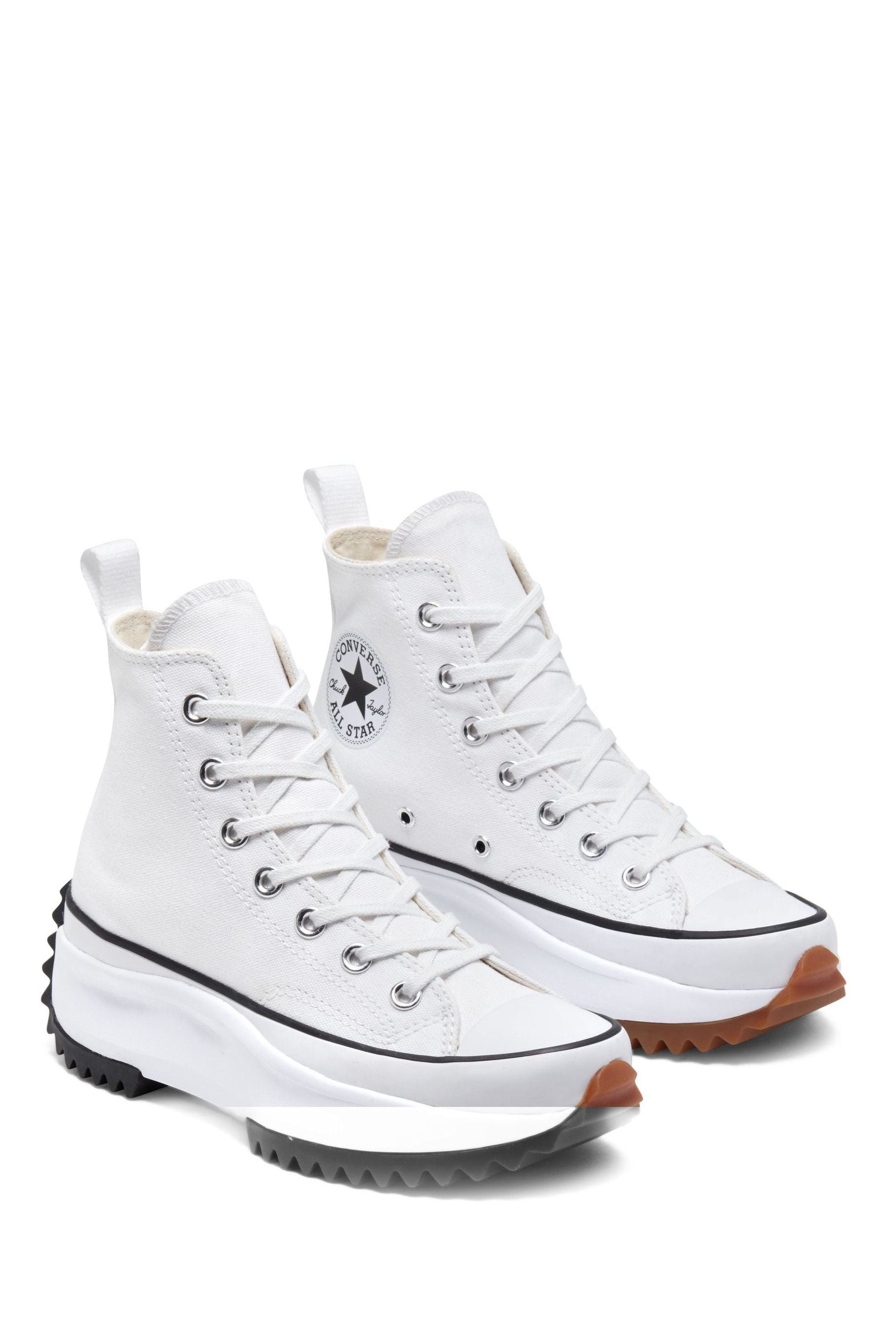 Converse run star hike white hot sale