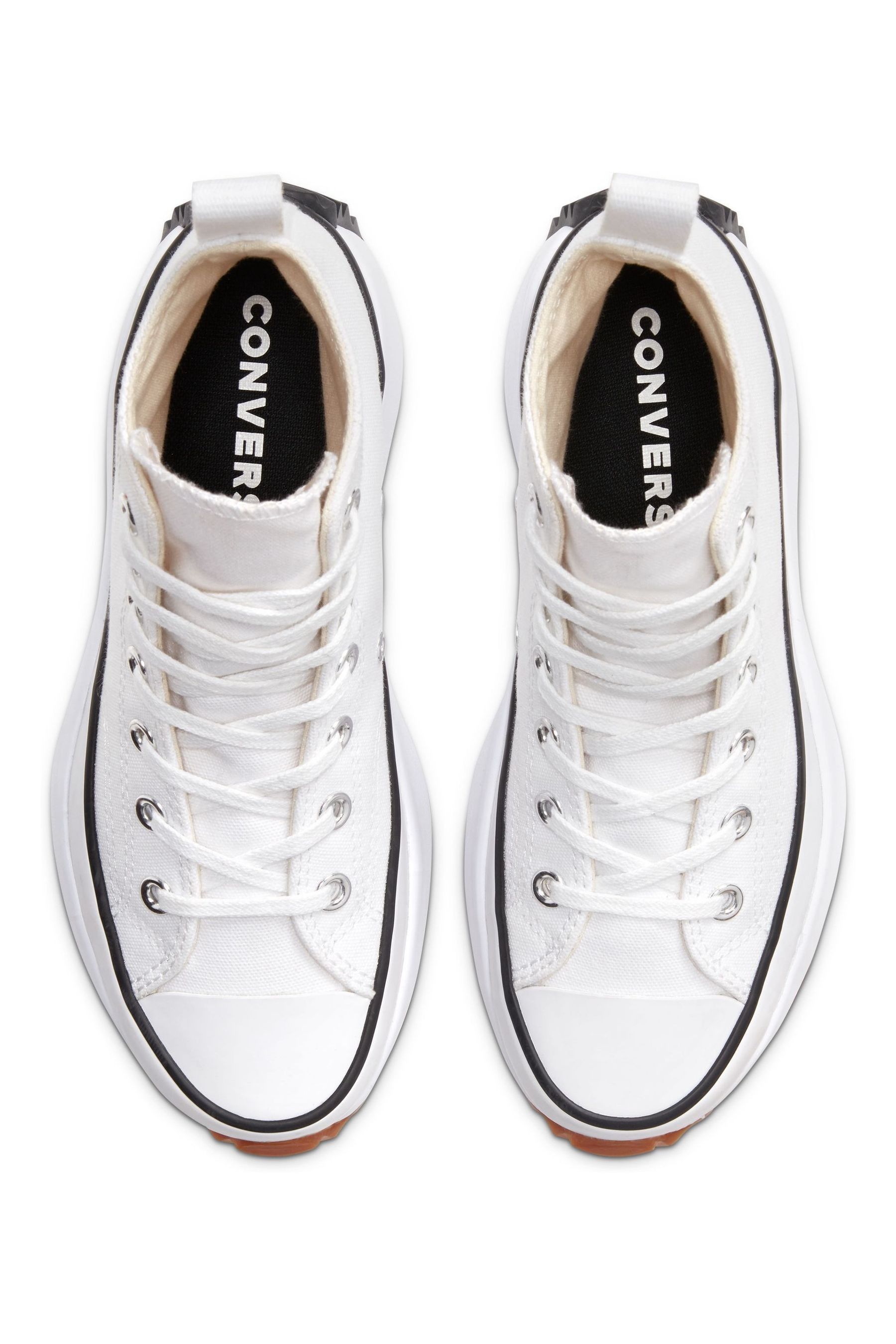 Converse White Run Star Hike Trainers