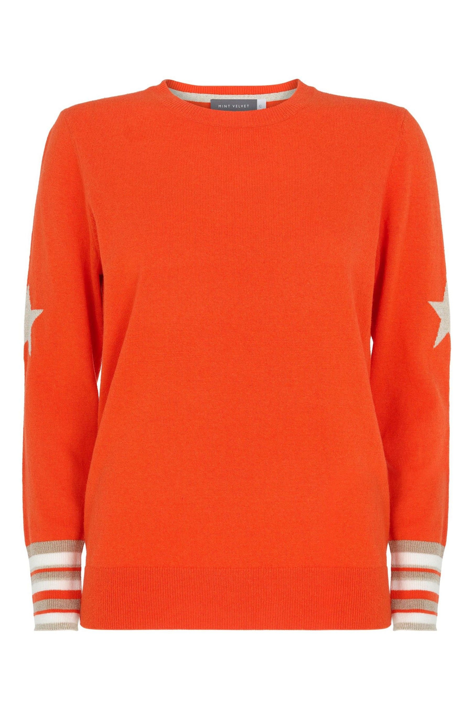 Mint velvet orange star jumper hot sale