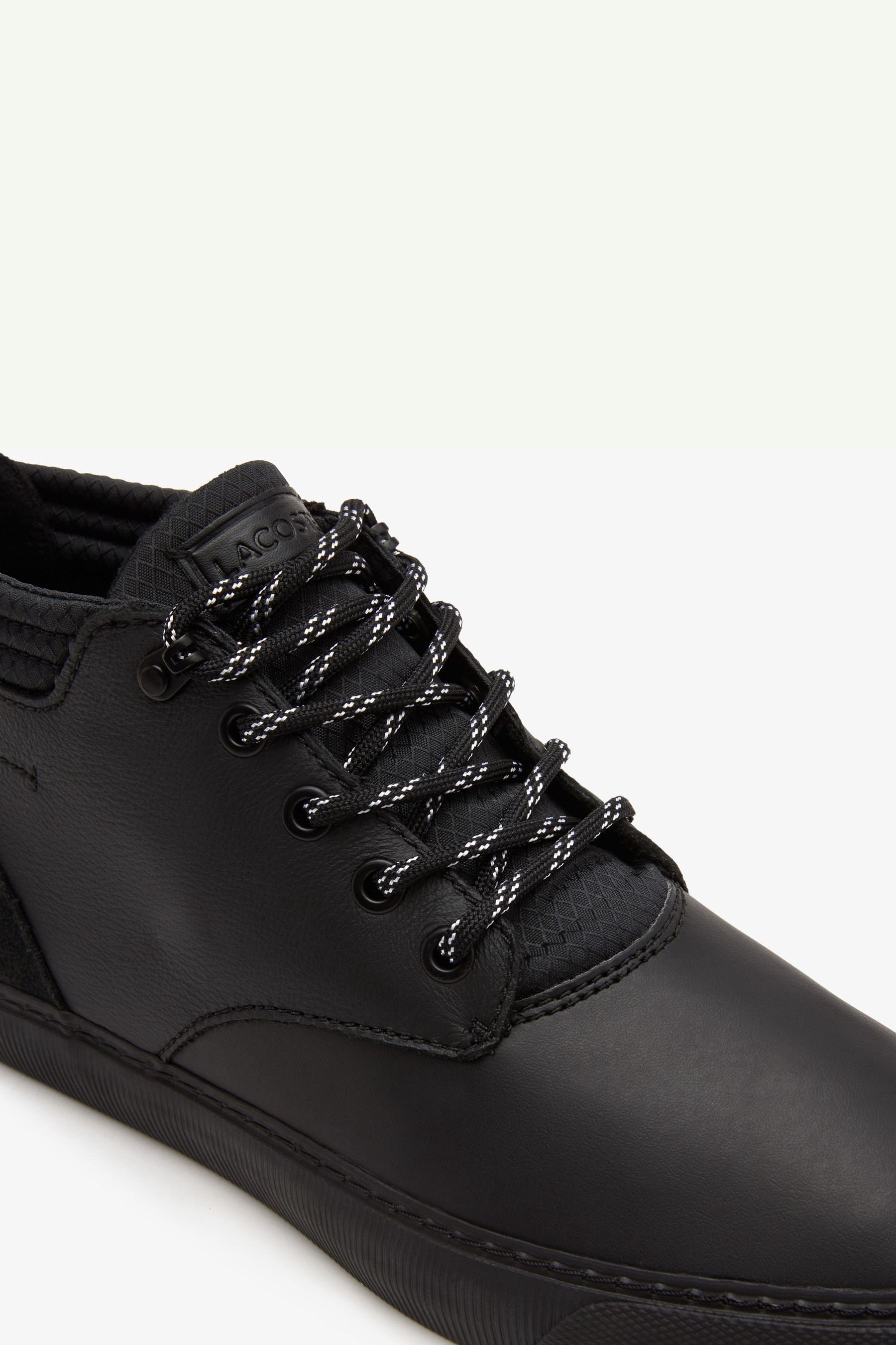 Lacoste black chukka boots top