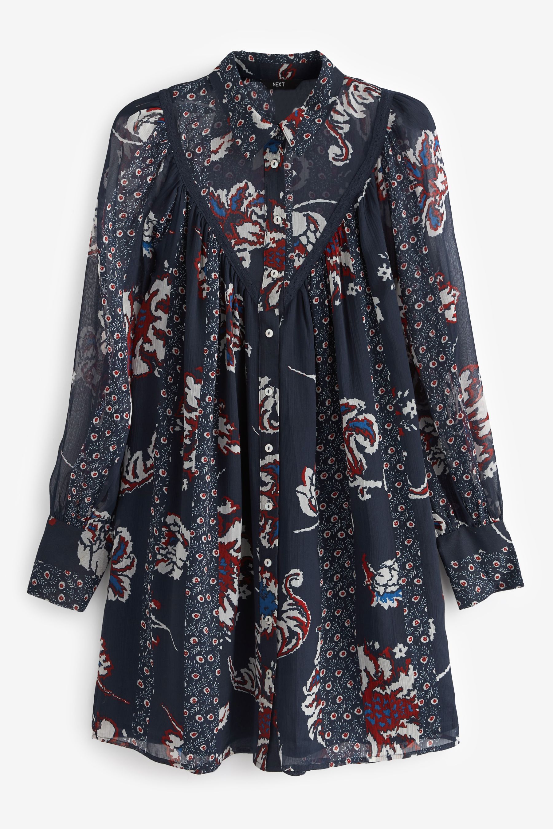 Next navy shirt dress outlet