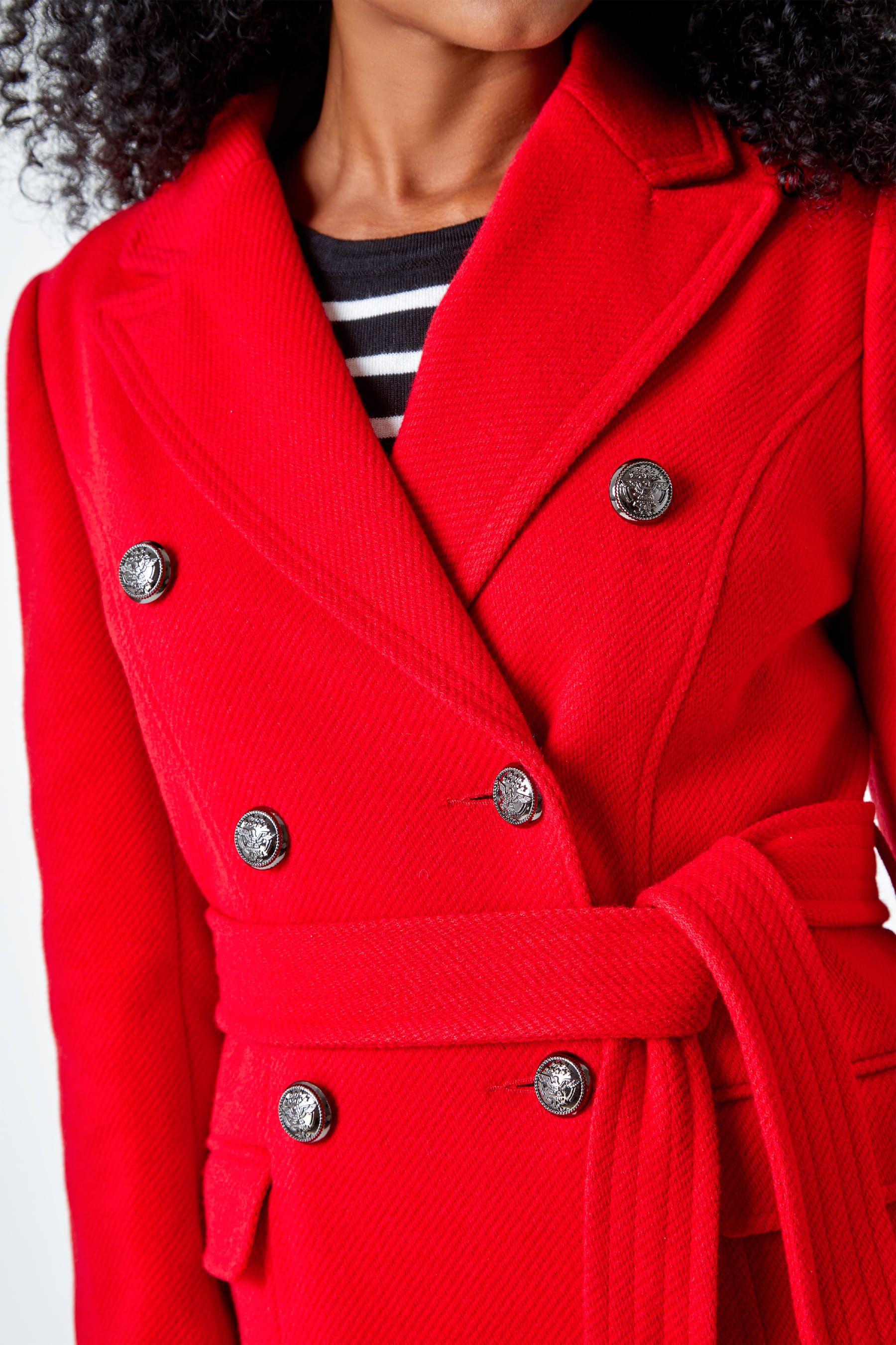 Petite red coat shop