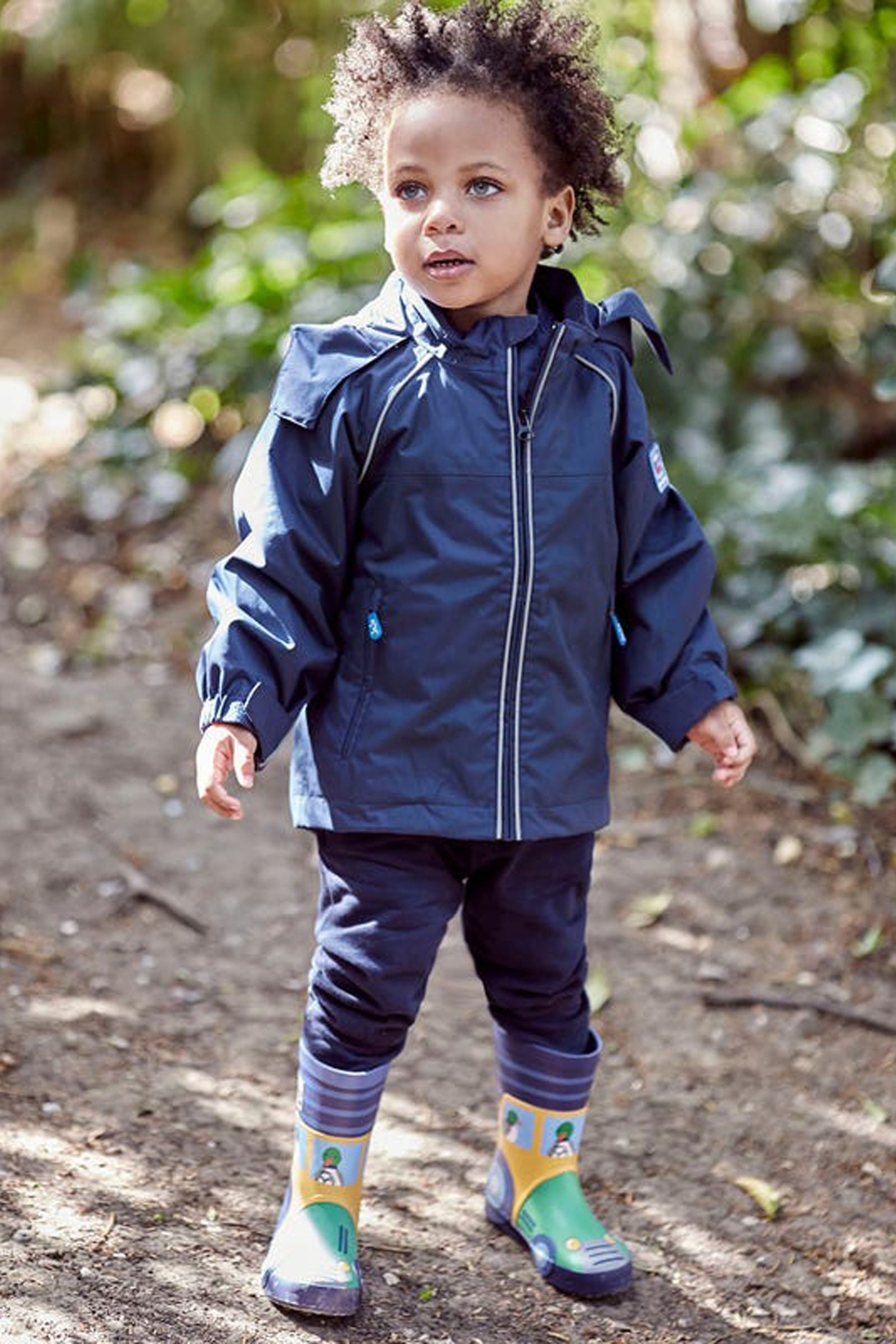 Buy JoJo Maman Bebe Blue Tractor Wellies from Next Luxembourg