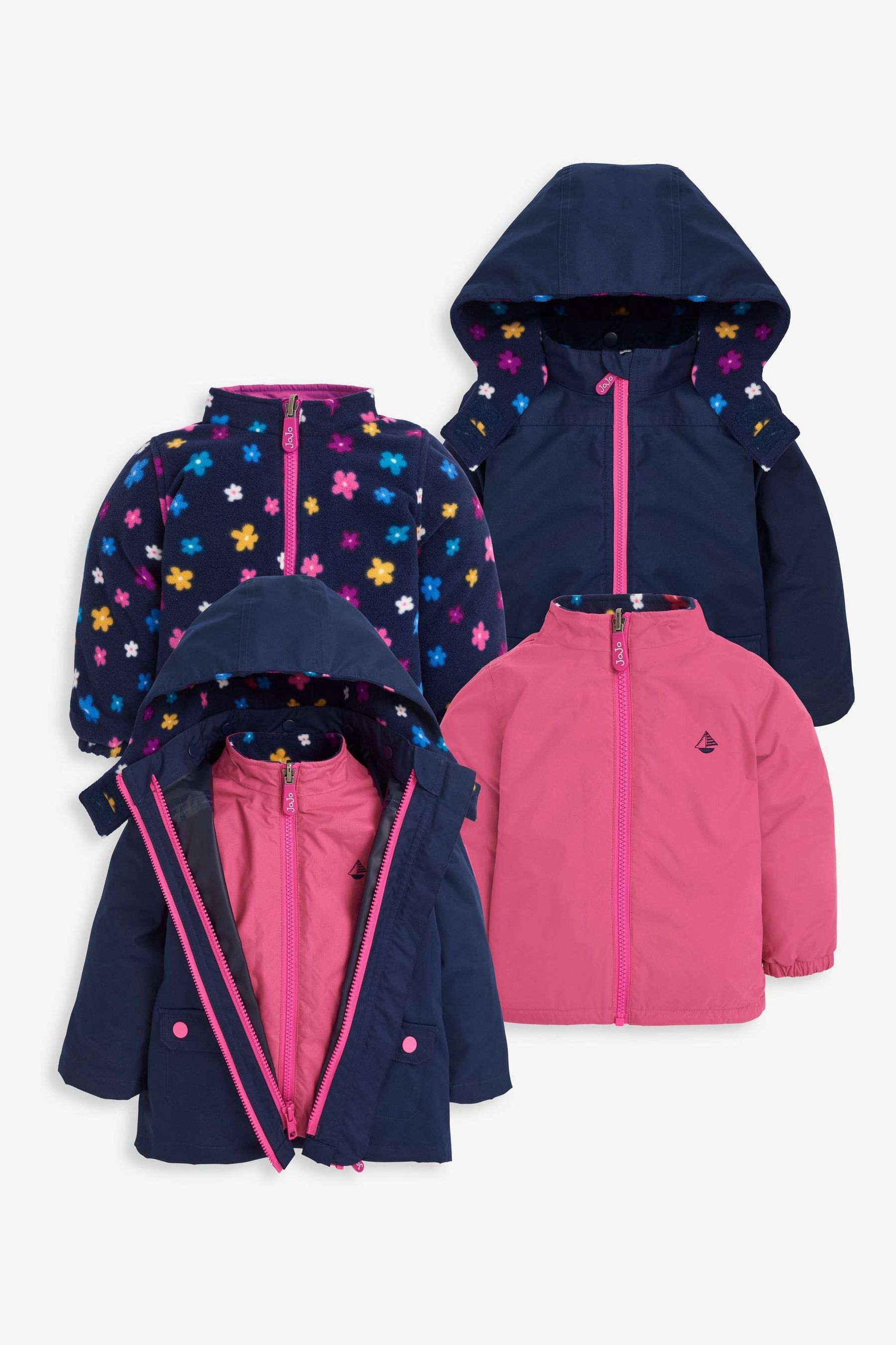 Pink jojo jacket clearance