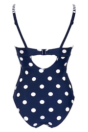 Pour Moi Blue Beach House Swimsuit - Image 5 of 5