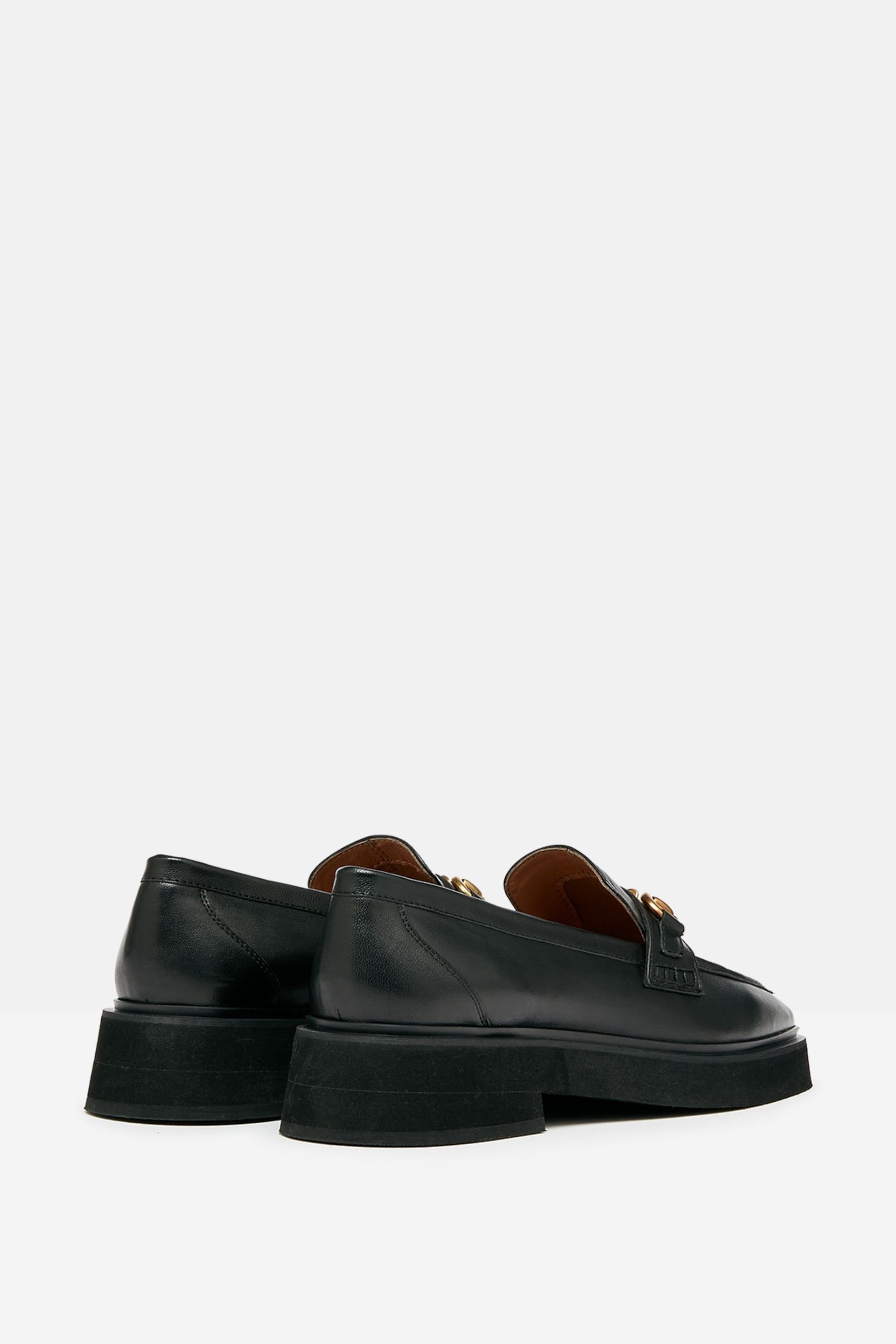 Joules Marnie Black Chunky Loafers - Image 2 of 6