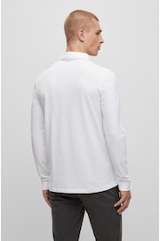 BOSS White Chrome Passerby Polo Shirt - Image 2 of 5
