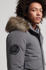 Superdry Grey Everest Bomber Jacket - Image 3 of 5