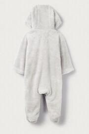 The White Company Teddy Bear Fleece Toddler Pramsuit - Image 3 of 4