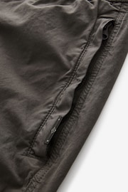 Charcoal Grey Regular Tapered Stretch Utility Cargo Trousers - Image 7 of 8