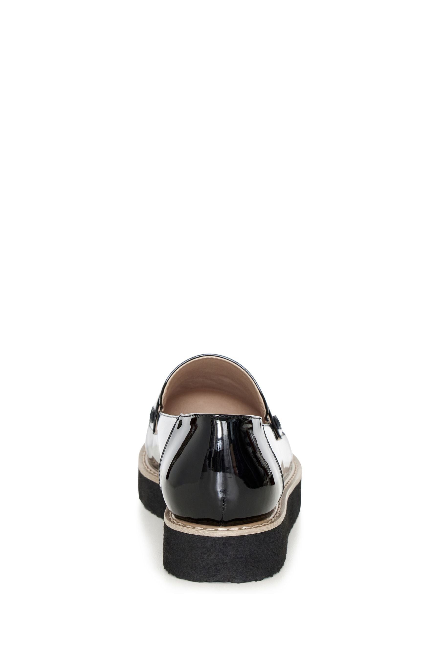 Buy Evans Extra Wide Fit Jane Black Flat Shoes from Next Luxembourg