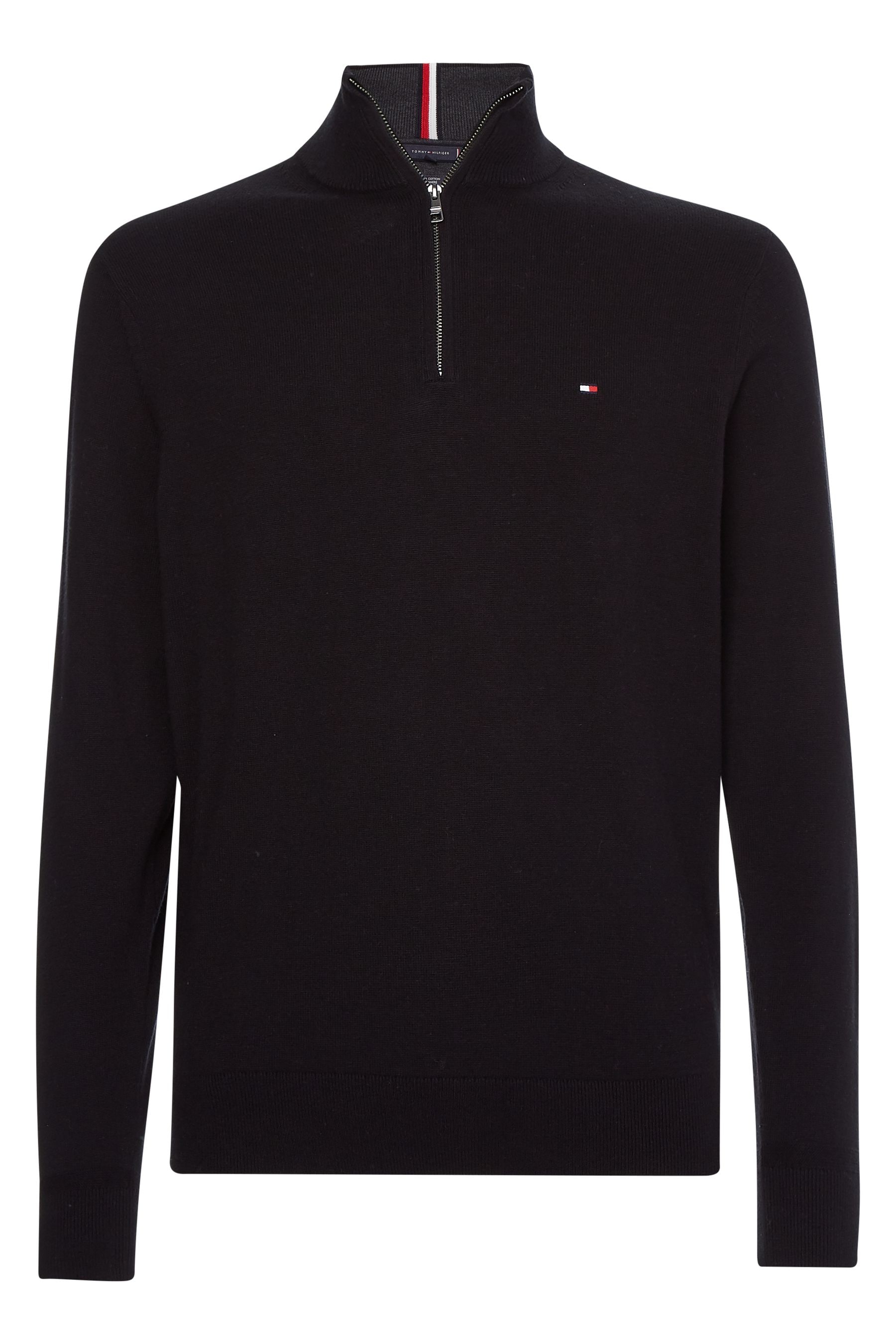 Black tommy sweater deals