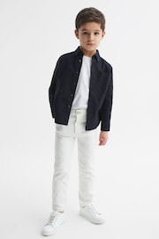 Reiss Greenwich スリムフィット ボタンダウン オックスフォードシャツ - Image 3 of 6