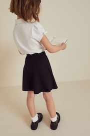 Black Pull-On Skort with Jersey Stretch (3-17yrs) - Image 3 of 7