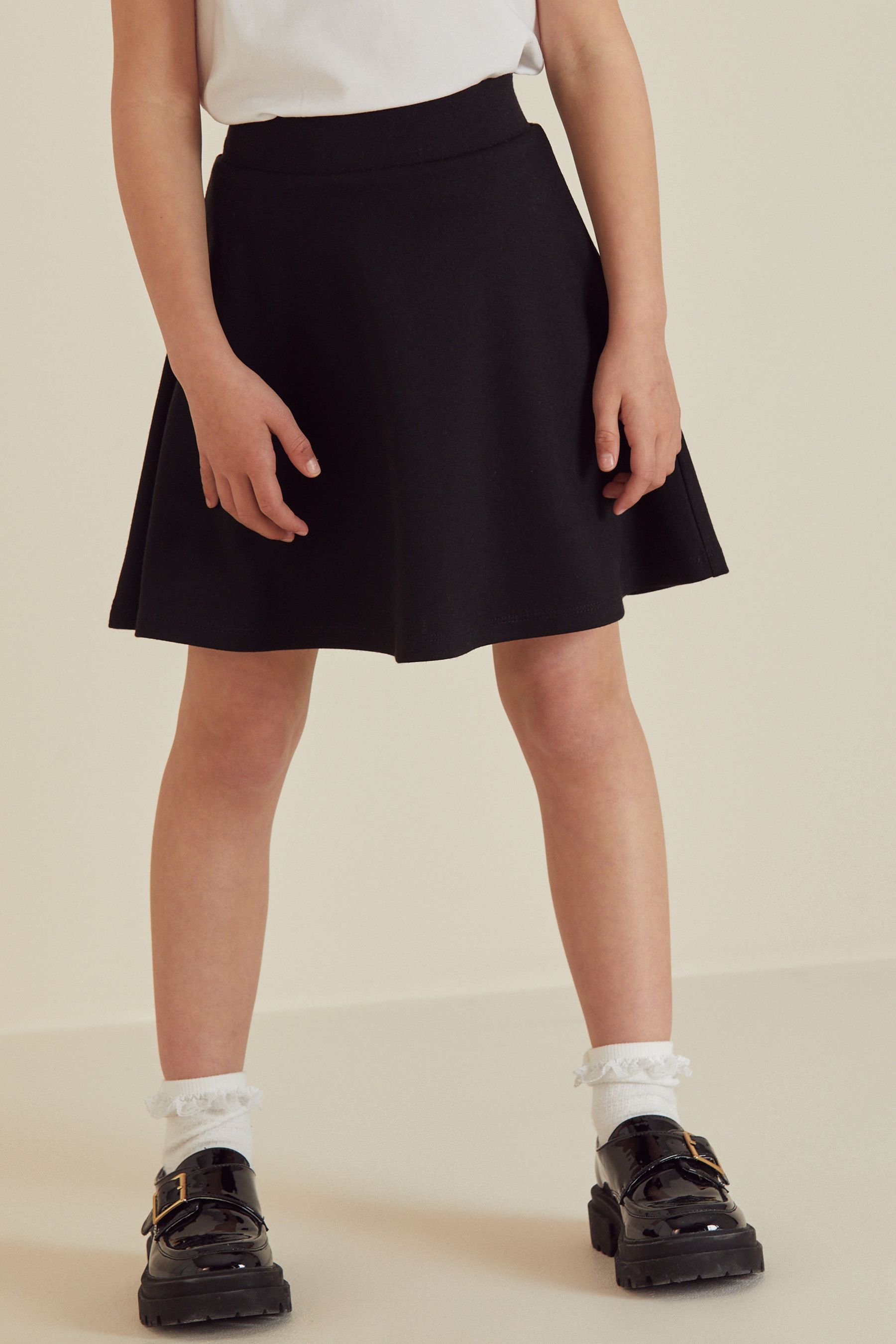 Black jersey skort online