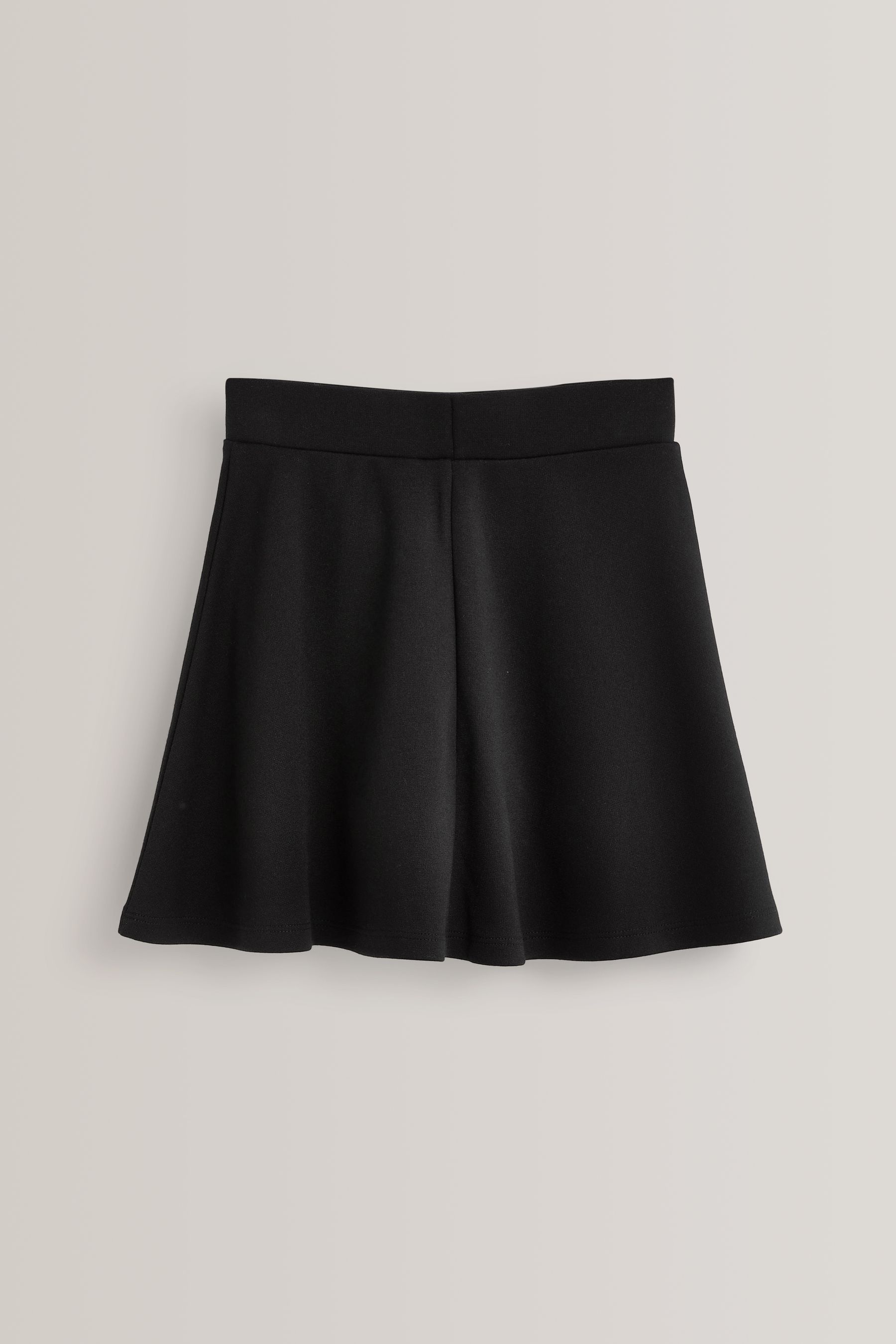 Buy Black Pull On School Skort with Jersey Stretch 3 17yrs from Next France