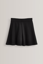 Black Pull-On Skort with Jersey Stretch (3-17yrs) - Image 6 of 7