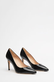 LK Bennett Black Tilly Pointed Ballerina Flats - Image 2 of 4