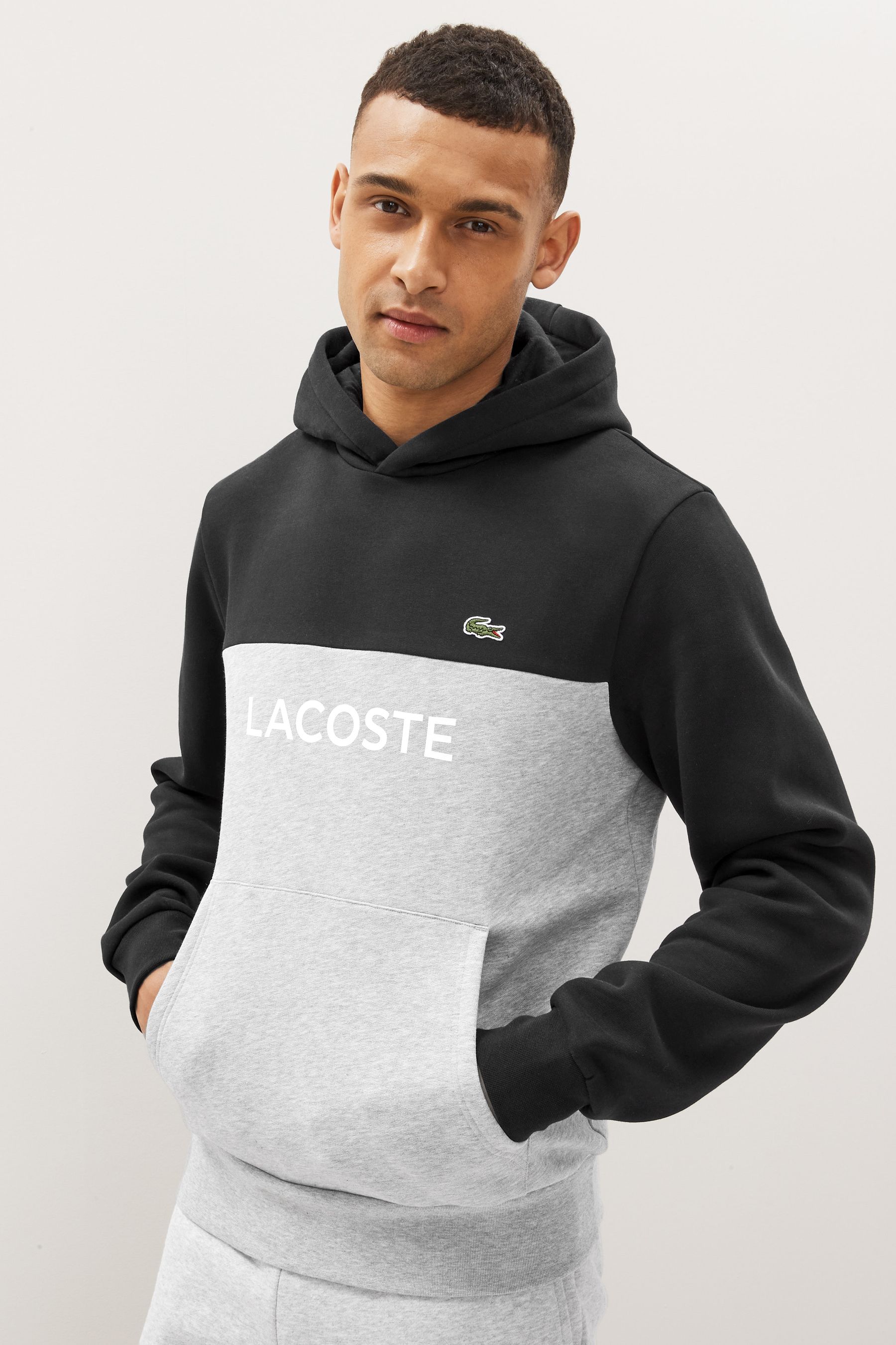 Lacoste fleece hoodie hotsell