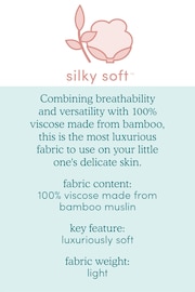 aden + anais essentials Silky Soft Muslin Blankets 2 Pack Stencil - Image 7 of 8