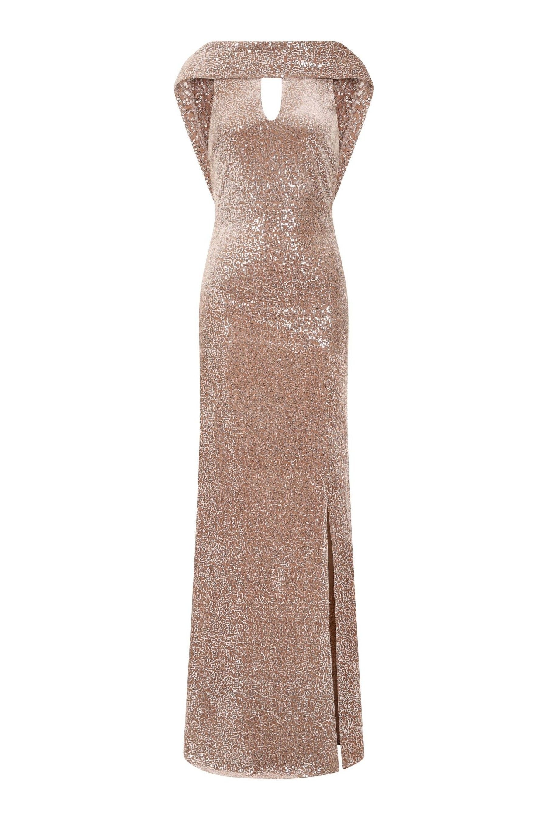 Hotsquash gold sequin dress outlet