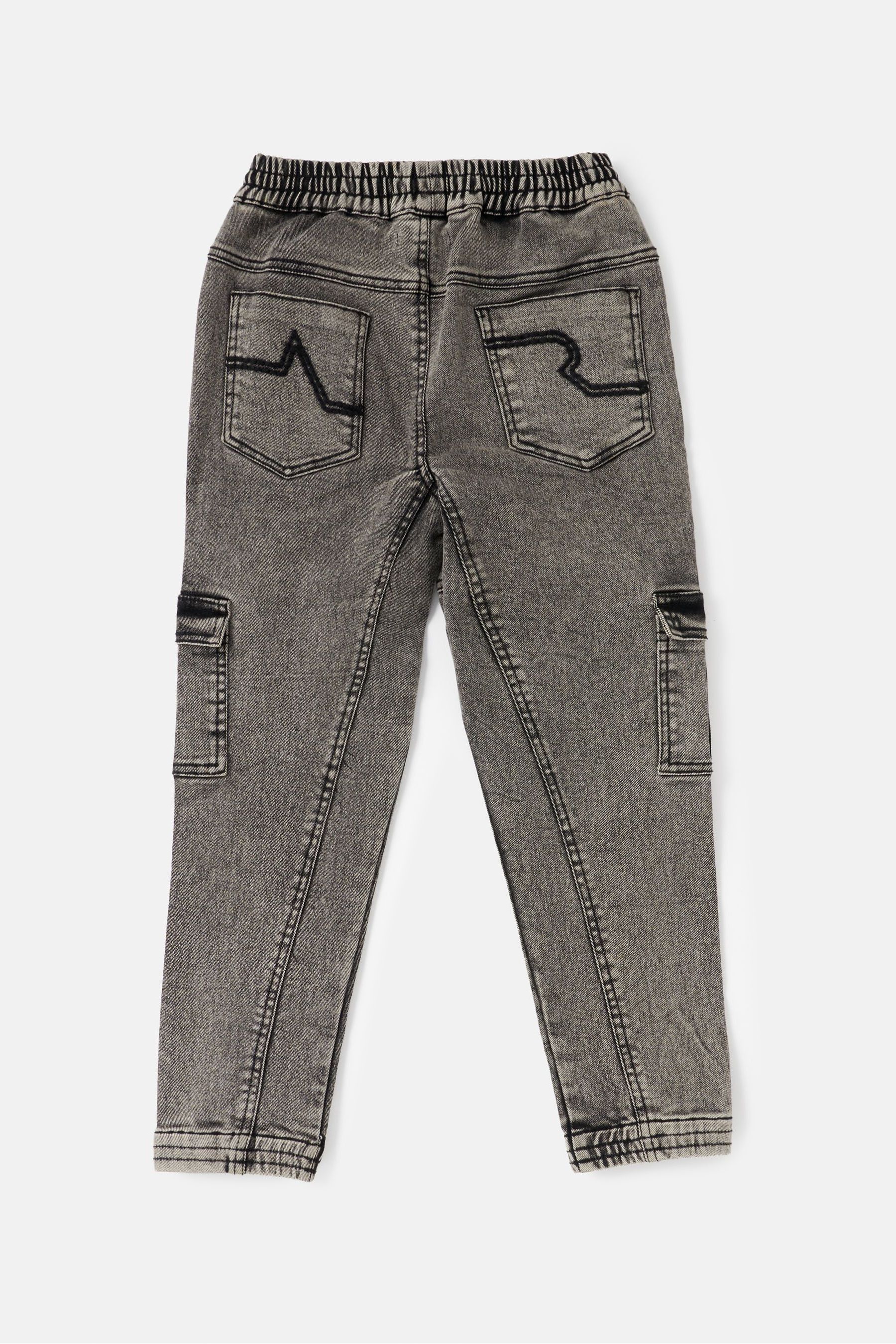 Buy Angel Rocket Grey Nile Washed 100 Cotton Jogger Jeans from Next Luxembourg