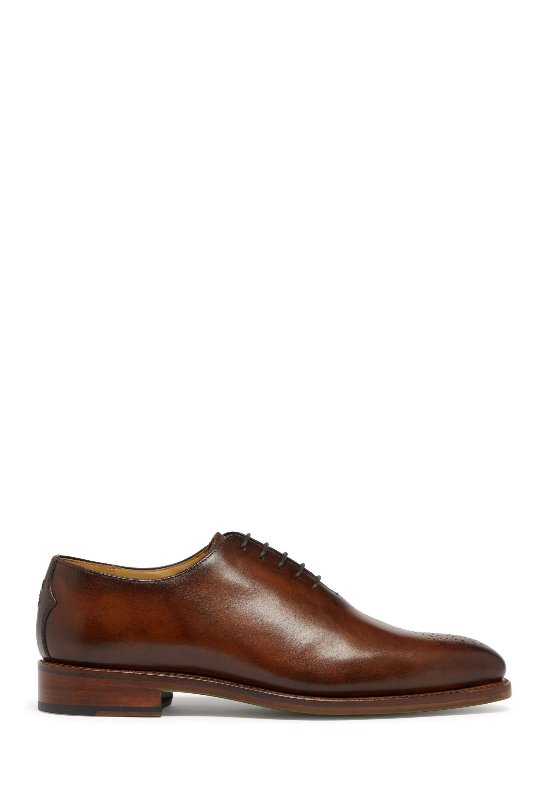 Buy Oliver Sweeney Natural Yarford Cognac Hand Finished Leather Wholecut Shoes from the Next UK online shop