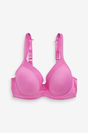 Bright Pink Active Sports High Impact Full Cup Wired Bra - Image 7 of 10