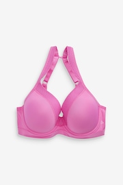 Bright Pink Next Active Sports High Impact Full Cup Wired Bra - Image 8 of 10